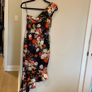 Form fitting Floral print Dress